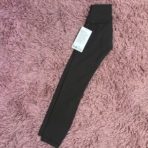 Brand new with tags size 0 lululemon wunder train tights 25”